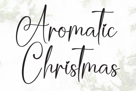 Aromatic Christmas Font