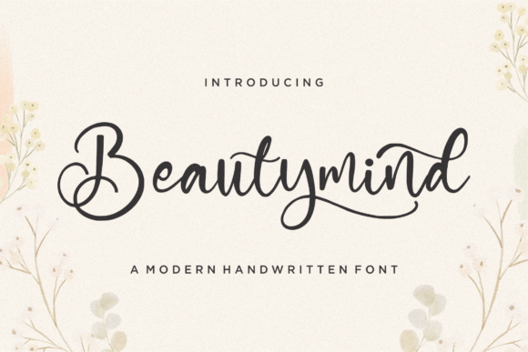 Beautymind: A Modern Handwritten Font