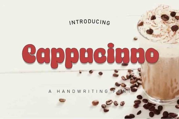 Cappucinno: A Flowing Handwritten Font