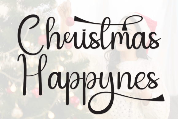 Christmas Happynes Font for Web Design