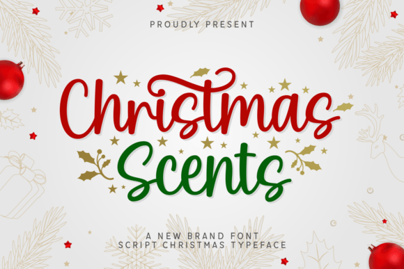 Christmas Scents Font Review