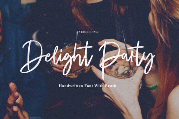Delight Party: A Timeless Handwritten Font