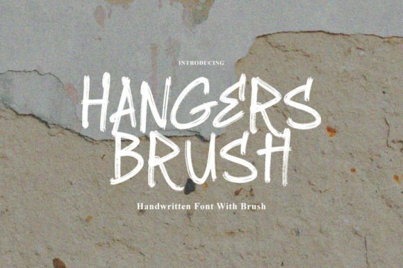 Hangers Brush: A Modern Handwritten Font