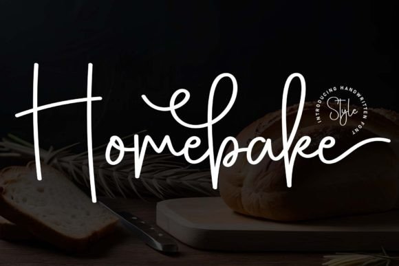 Homebake: A Friendly Font for Your Business