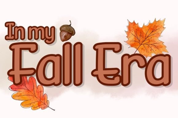 In My Fall Era Font