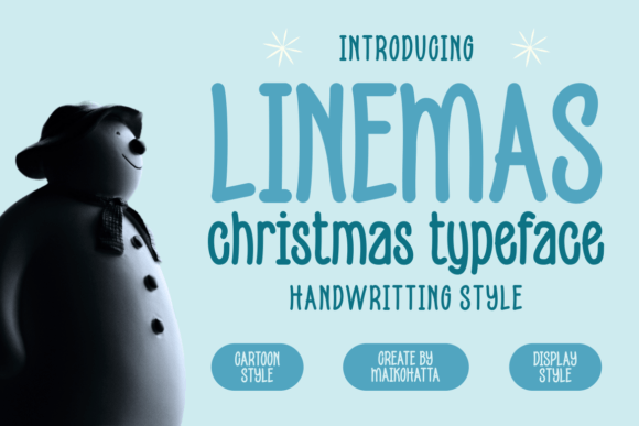 Linemas: A Christmas Font for Business