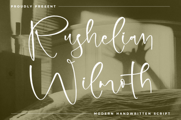 Rushelian Wilmoth: A Modern Handwritten Font