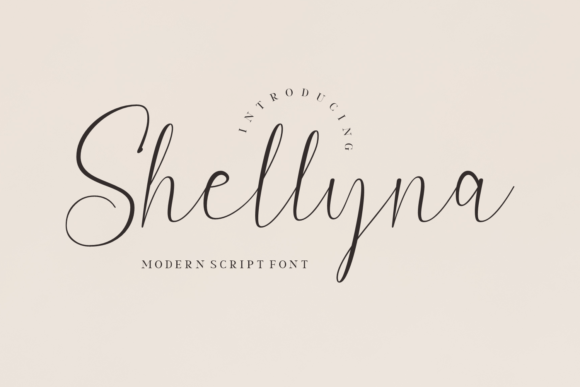 Shellyna: Elegant Script Font
