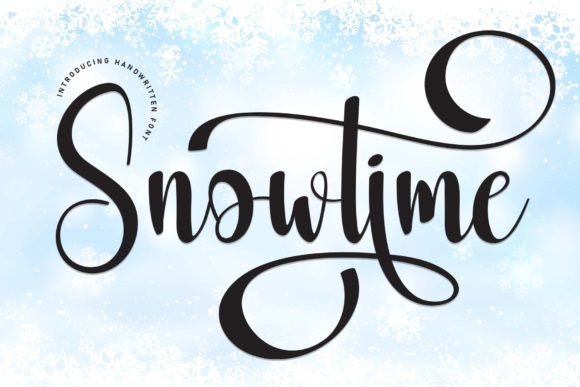 Snowtime: A Font for Timeless Campaigns