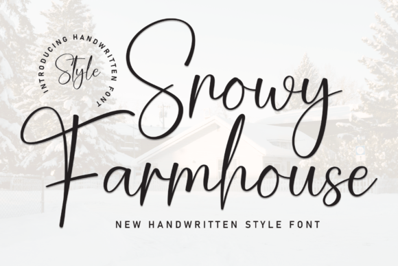 Snowy Farmhouse Font