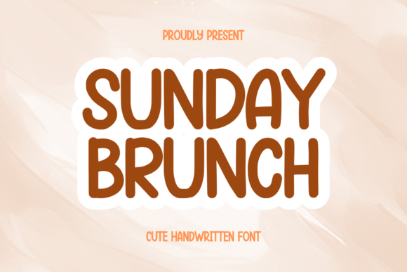 Sunday Brunch Font