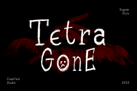 Tetragone: A Chilling Display Font