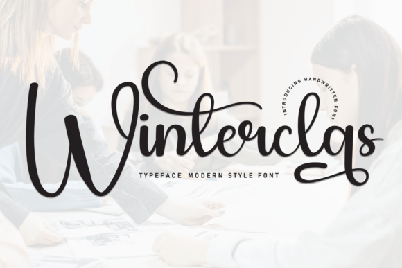 Winterclas: A Sweet Handwritten Font