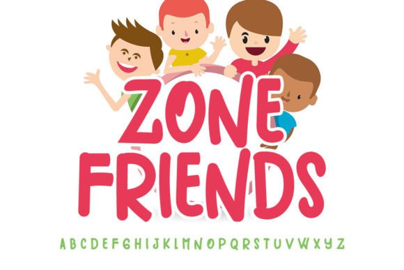 Zone Friends Font Review